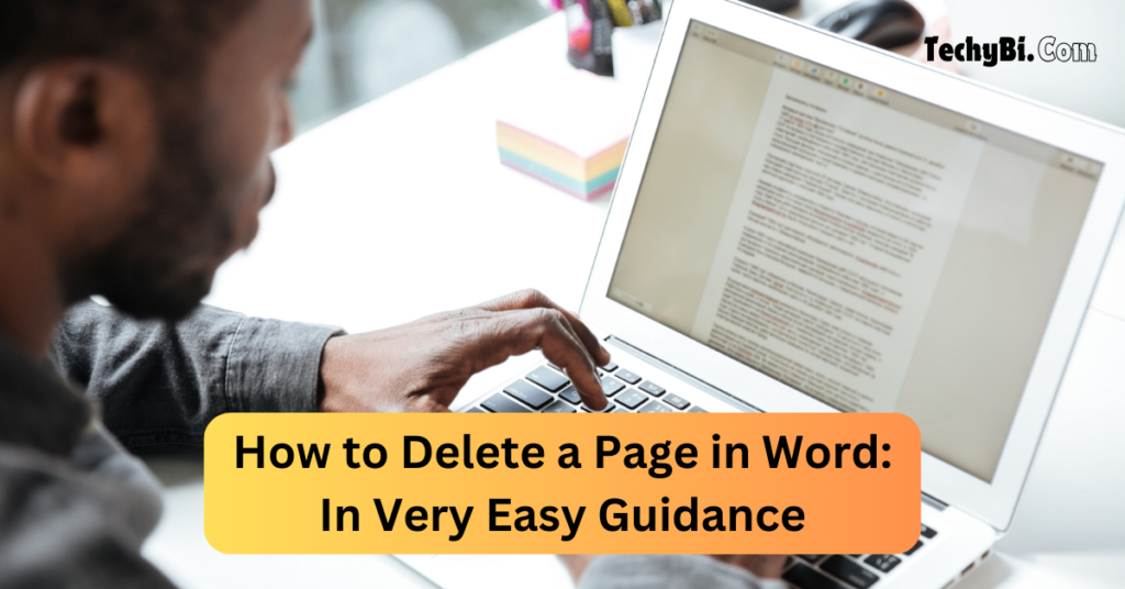 How to Delete a Page in Word