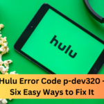 Hulu p-dev320 Error