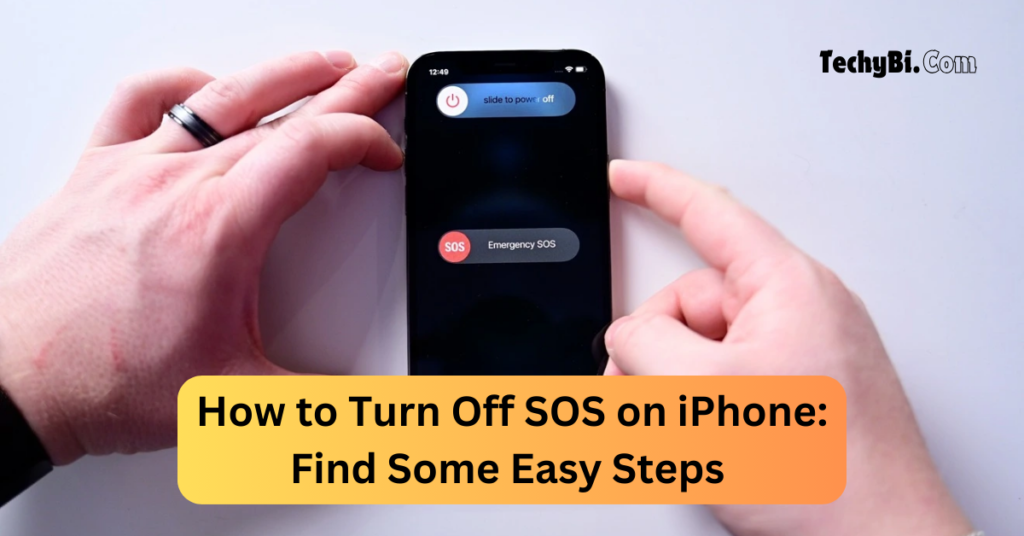 How to Turn Off SOS on iPhone