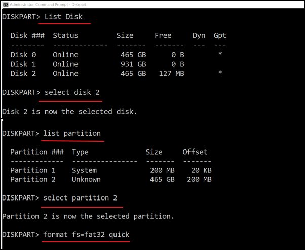 exFAT vs FAT32