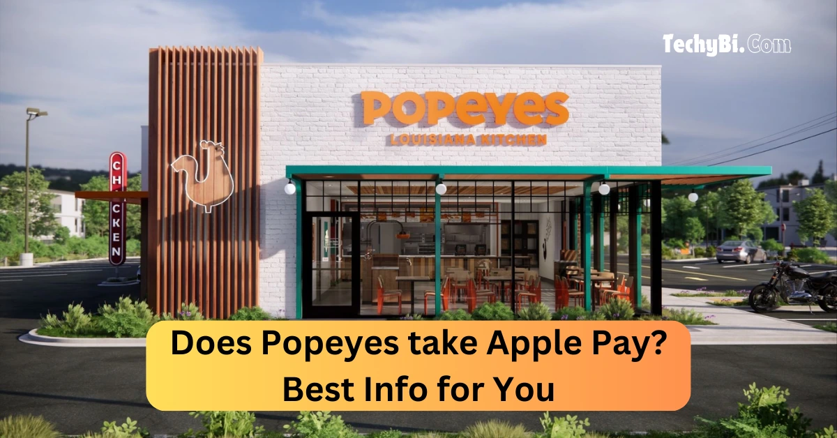 Does Popeyes take Apple Pay