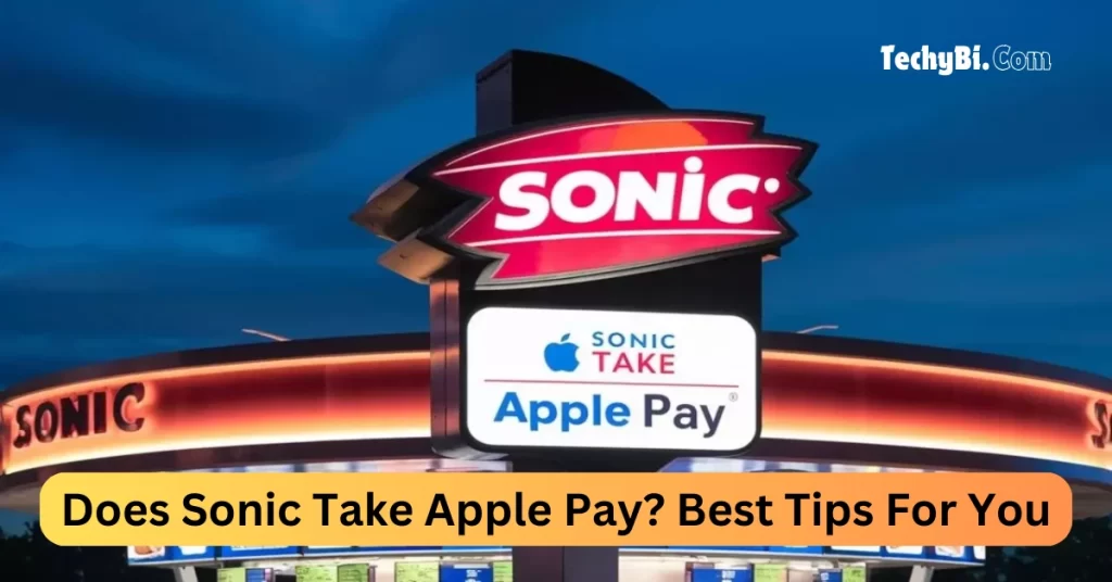 Does Sonic Take Apple Pay