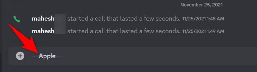 How to Type Strikethrough Text on Discord 